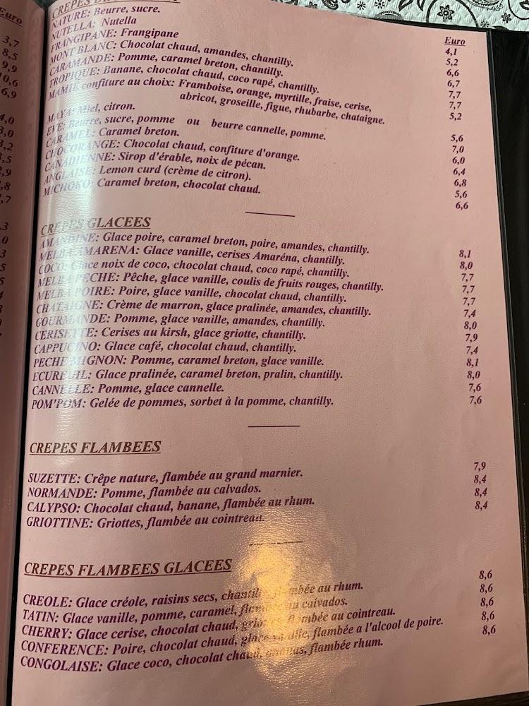 Cannelle - Menu Image 1